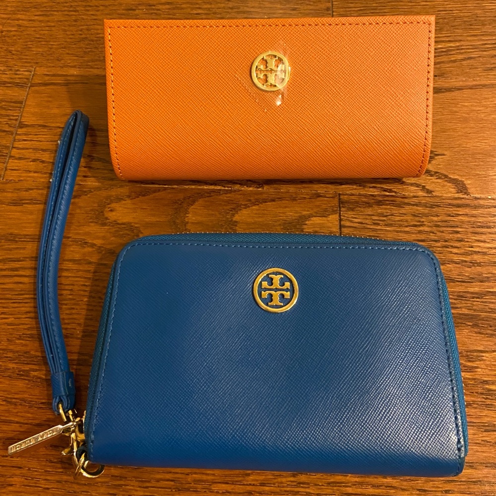 Tory Burch Wristlet Wallet and Sunglasses Case
